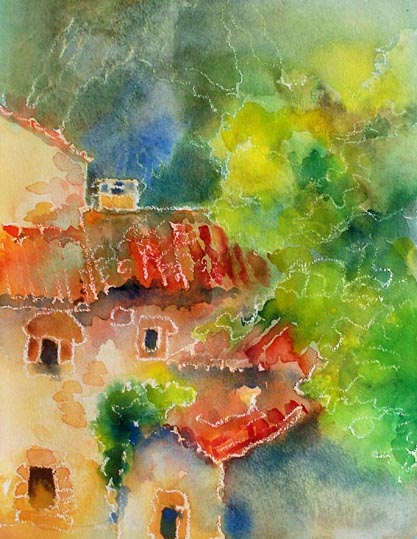 Auvergne. Saint-Arcons