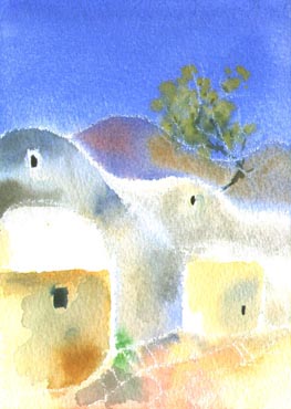 Naxos. Halki 7.5 x 5.5''
